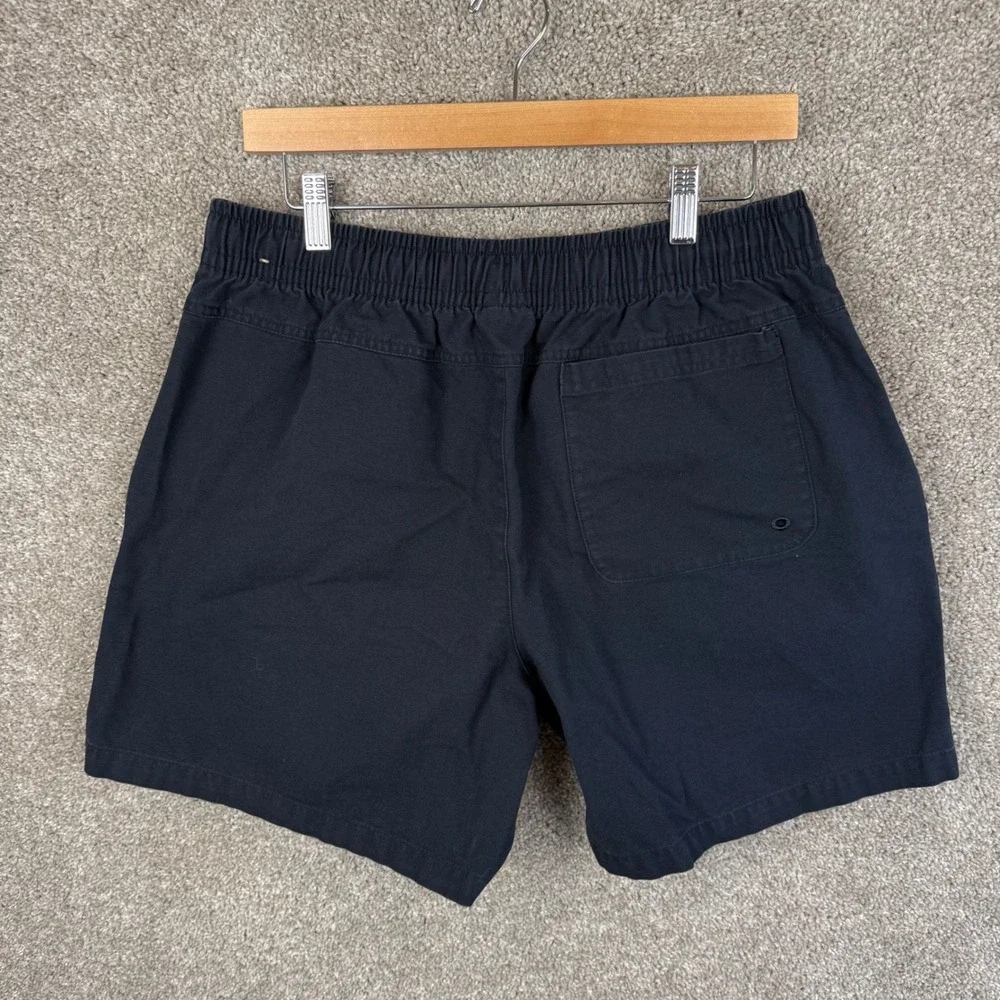 Nike Sportswear Club Washed Mens Black Cotton Canvas Shorts DX0619-010 Medium